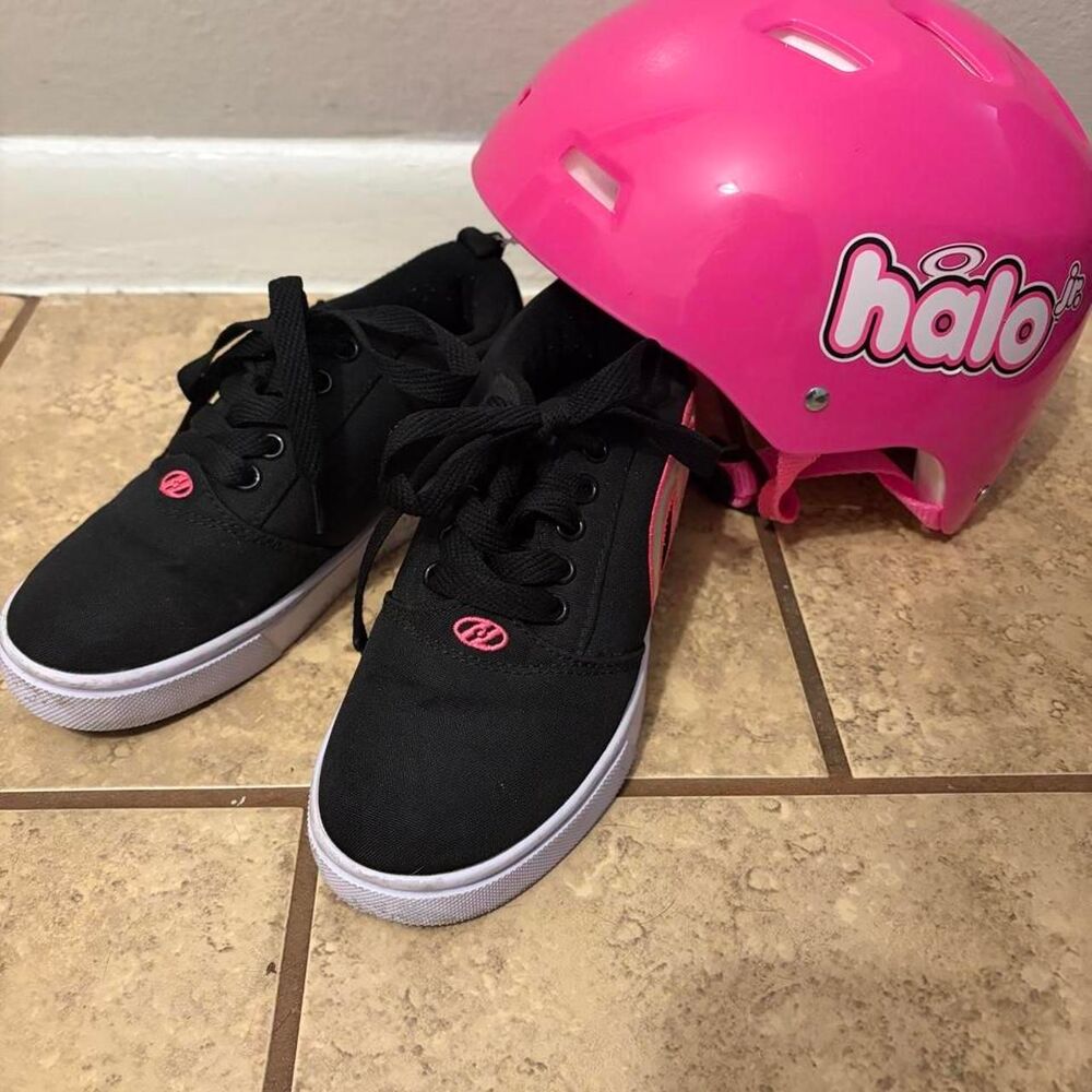 Pink Youth Size 2 Heelys-only ONE wheel